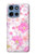 S3036 Pink Sweet Flower Flora Hülle Schutzhülle Taschen für Motorola Moto G 5G (2025)