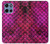 S3051 Pink Mermaid Fish Scale Hülle Schutzhülle Taschen für Motorola Moto G 5G (2025)