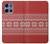 S3384 Winter Seamless Knitting Pattern Hülle Schutzhülle Taschen für Motorola Moto G 5G (2025)