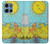 S3435 Tarot Card Moon Hülle Schutzhülle Taschen für Motorola Moto G 5G (2025)