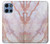 S3482 Soft Pink Marble Graphic Print Hülle Schutzhülle Taschen für Motorola Moto G 5G (2025)