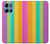 S3678 Colorful Rainbow Vertical Hülle Schutzhülle Taschen für Motorola Moto G 5G (2025)