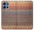 S3752 Zigzag Fabric Pattern Graphic Printed Hülle Schutzhülle Taschen für Motorola Moto G 5G (2025)