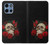 S3753 Dark Gothic Goth Skull Roses Hülle Schutzhülle Taschen für Motorola Moto G 5G (2025)