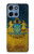 S3858 Ukraine Vintage Flag Hülle Schutzhülle Taschen für Motorola Moto G 5G (2025)