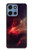 S3897 Red Nebula Space Hülle Schutzhülle Taschen für Motorola Moto G 5G (2025)