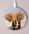 S0310 African Elephant Kabelloses Ladegerät Pad 15W Typ-C iPhone Android LED Licht Ladestation