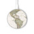 S0604 World Map Kabelloses Ladegerät Pad 15W Typ-C iPhone Android LED Licht Ladestation