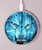 S0752 Blue Fire Grim Wolf Kabelloses Ladegerät Pad 15W Typ-C iPhone Android LED Licht Ladestation