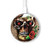 S0753 Skull Wing Rose Punk Kabelloses Ladegerät Pad 15W Typ-C iPhone Android LED Licht Ladestation