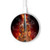 S0864 Fire Violin Kabelloses Ladegerät Pad 15W Typ-C iPhone Android LED Licht Ladestation