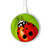 S0892 Ladybug Kabelloses Ladegerät Pad 15W Typ-C iPhone Android LED Licht Ladestation