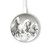 S0933 White Horses Kabelloses Ladegerät Pad 15W Typ-C iPhone Android LED Licht Ladestation
