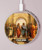 S1086 Raphael's School of Athens Kabelloses Ladegerät Pad 15W Typ-C iPhone Android LED Licht Ladestation