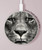S1352 Lion Face Kabelloses Ladegerät Pad 15W Typ-C iPhone Android LED Licht Ladestation