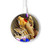 S1604 Carp Koi Fish Japanese Tattoo Kabelloses Ladegerät Pad 15W Typ-C iPhone Android LED Licht Ladestation