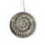S1788 Ammonite Fossil Kabelloses Ladegerät Pad 15W Typ-C iPhone Android LED Licht Ladestation