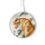 S1934 Chinese Tiger Painting Kabelloses Ladegerät Pad 15W Typ-C iPhone Android LED Licht Ladestation