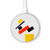S1958 Malevich Suprematism Kabelloses Ladegerät Pad 15W Typ-C iPhone Android LED Licht Ladestation