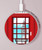 S2059 England British Telephone Box Minimalist Kabelloses Ladegerät Pad 15W Typ-C iPhone Android LED Licht Ladestation
