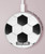 S2061 Football Soccer Pattern Kabelloses Ladegerät Pad 15W Typ-C iPhone Android LED Licht Ladestation