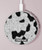 S2170 Cow Fur Texture Graphic Printed Kabelloses Ladegerät Pad 15W Typ-C iPhone Android LED Licht Ladestation