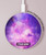 S2207 Milky Way Galaxy Kabelloses Ladegerät Pad 15W Typ-C iPhone Android LED Licht Ladestation