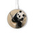 S2210 Panda Fluffy Art Painting Kabelloses Ladegerät Pad 15W Typ-C iPhone Android LED Licht Ladestation