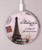 S2211 Paris Postcard Eiffel Tower Kabelloses Ladegerät Pad 15W Typ-C iPhone Android LED Licht Ladestation