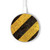 S2231 Yellow and Black Line Hazard Striped Kabelloses Ladegerät Pad 15W Typ-C iPhone Android LED Licht Ladestation