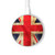 S2303 British UK Vintage Flag Kabelloses Ladegerät Pad 15W Typ-C iPhone Android LED Licht Ladestation
