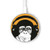 S2324 Funny Monkey with Headphone Pop Music Kabelloses Ladegerät Pad 15W Typ-C iPhone Android LED Licht Ladestation