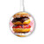 S2431 Fancy Sweet Donuts Kabelloses Ladegerät Pad 15W Typ-C iPhone Android LED Licht Ladestation