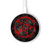 S2557 Pentagram Kabelloses Ladegerät Pad 15W Typ-C iPhone Android LED Licht Ladestation