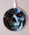 S2585 Evil Death Skull Pentagram Kabelloses Ladegerät Pad 15W Typ-C iPhone Android LED Licht Ladestation