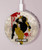 S2635 Muay Thai Kickboxing Fight Blood Kabelloses Ladegerät Pad 15W Typ-C iPhone Android LED Licht Ladestation