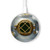S2646 Vintage Deep Sea Diver Helmet Kabelloses Ladegerät Pad 15W Typ-C iPhone Android LED Licht Ladestation