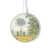 S2682 Claude Monet Fields In Spring Kabelloses Ladegerät Pad 15W Typ-C iPhone Android LED Licht Ladestation