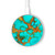 S2688 Aqua Copper Turquoise Gemstone Graphic Kabelloses Ladegerät Pad 15W Typ-C iPhone Android LED Licht Ladestation