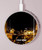 S2742 Ice Whiskey Whisky Glass Kabelloses Ladegerät Pad 15W Typ-C iPhone Android LED Licht Ladestation