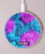 S2757 Monster Fur Skin Pattern Graphic Kabelloses Ladegerät Pad 15W Typ-C iPhone Android LED Licht Ladestation
