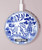 S2768 Willow Pattern Graphic Kabelloses Ladegerät Pad 15W Typ-C iPhone Android LED Licht Ladestation