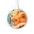 S2840 Christmas Vintage Santa Kabelloses Ladegerät Pad 15W Typ-C iPhone Android LED Licht Ladestation