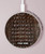 S2850 Brown Skin Alligator Graphic Printed Kabelloses Ladegerät Pad 15W Typ-C iPhone Android LED Licht Ladestation