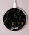S2896 Gold Marble Graphic Printed Kabelloses Ladegerät Pad 15W Typ-C iPhone Android LED Licht Ladestation