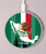 S2994 Mexico Football Soccer Kabelloses Ladegerät Pad 15W Typ-C iPhone Android LED Licht Ladestation