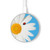 S3043 Vintage Daisy Lady Bug Kabelloses Ladegerät Pad 15W Typ-C iPhone Android LED Licht Ladestation