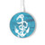 S3053 Marine Anchor Blue Kabelloses Ladegerät Pad 15W Typ-C iPhone Android LED Licht Ladestation
