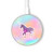 S3203 Rainbow Unicorn Kabelloses Ladegerät Pad 15W Typ-C iPhone Android LED Licht Ladestation
