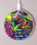 S3255 Colorful Art Pattern Kabelloses Ladegerät Pad 15W Typ-C iPhone Android LED Licht Ladestation